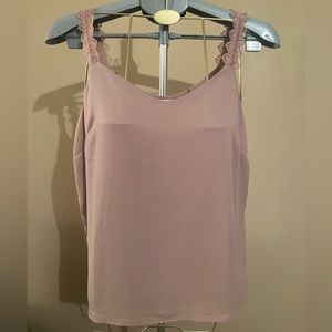 Lace strap tank